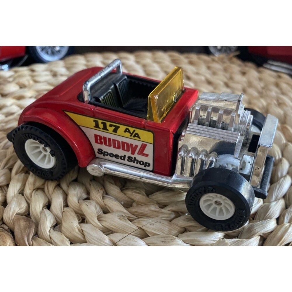 Vintage Buddy L 117 A/A Speed Shop 32 Ford Roadster Diecast JAPAN
